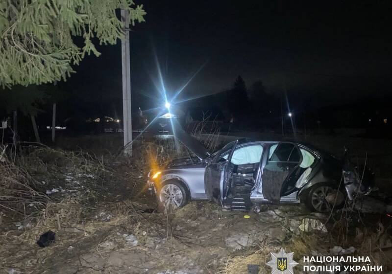 У Вінниці нетверезий водій з’їхав у кювет: троє людей травмовані