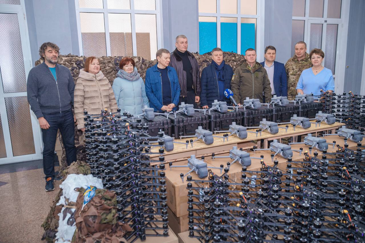 Міжрегіональний координаційний гуманітарний штаб передав 3-й штурмовій та 120-й бригадам FPV-дрони, Matrice 4-E та маскувальні сітки