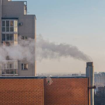 Ефект «зимової кришки» спричиняє «важке» повітря  у Вінниці