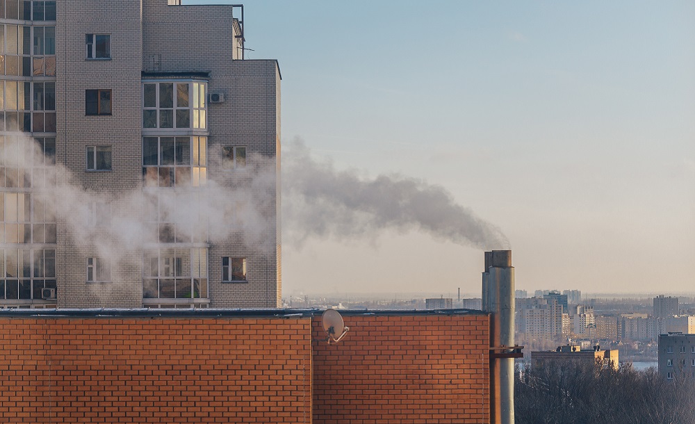 Ефект «зимової кришки» спричиняє «важке» повітря  у Вінниці