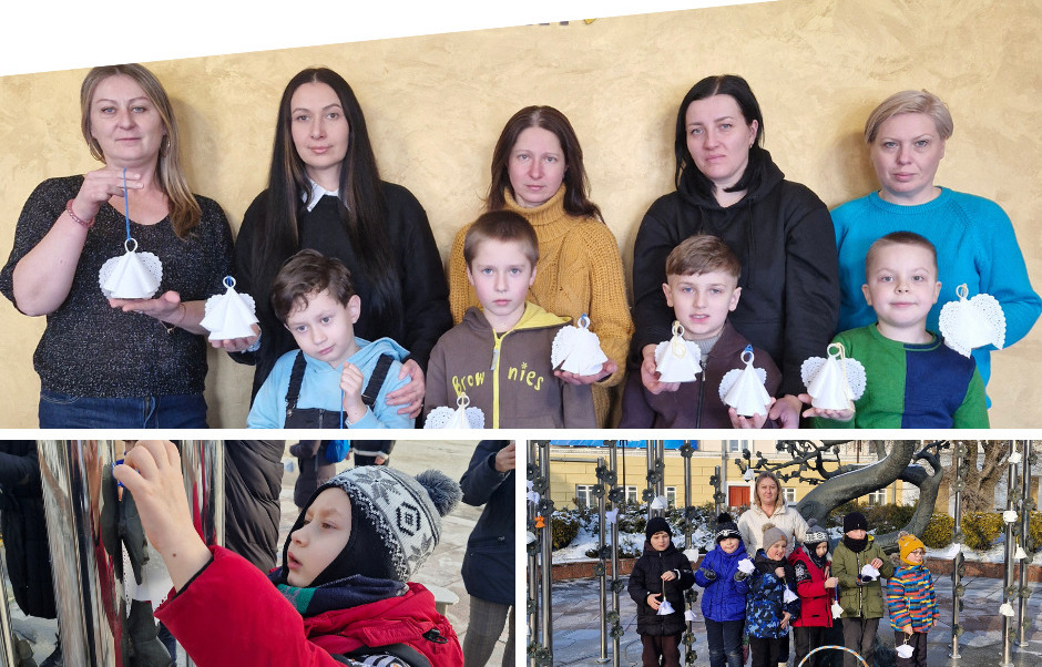 У Вінниці діти виготовили янголів і вшанували пам’ять Героїв Небесної Сотні
