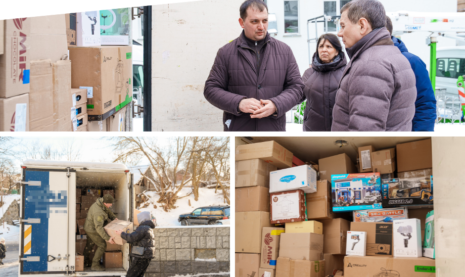 Вінниця передала гуманітарну допомогу дітям Балаклії