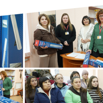 Британські волонтери подарували вінницьким родинам акумуляторні ліхтарі