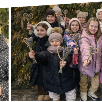 У Вінницьких Хуторах діти виготовляли валентинки з рогози та лаванди