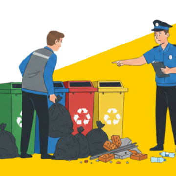 У Вінниці чоловіка притягнули до відповідальності за викидання будівельного сміття