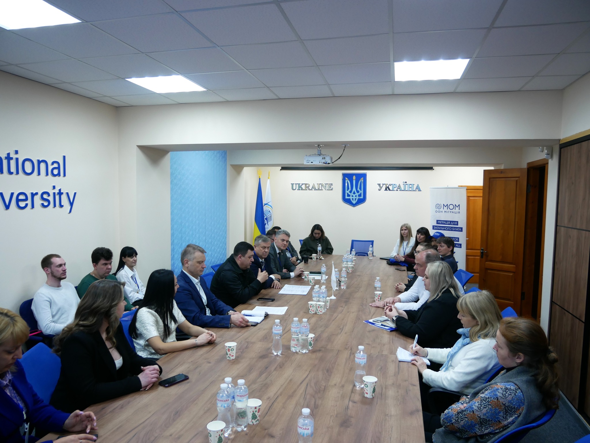 Представники країн-донорів Міжнародної організації з міграції зацікавились роботою вінницького Центру ветеранського розвитку