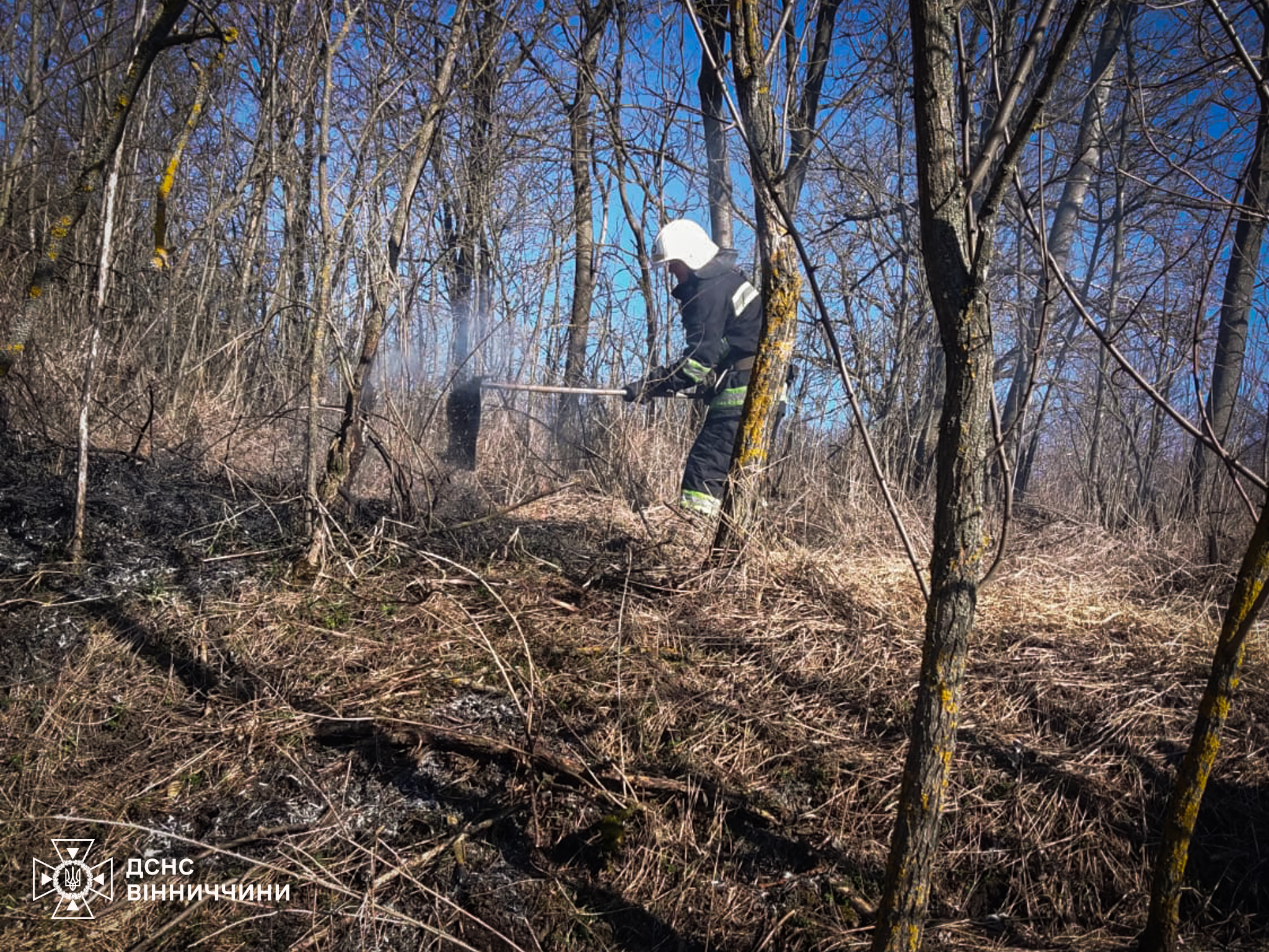 Майже всі райони Вінниччини потерпали від вогню на відкритих територіях