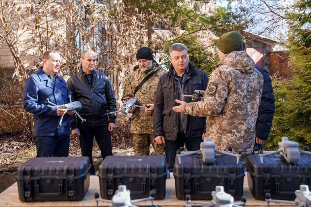 Міжрегіональний координаційний гуманітарний штаб передав ще 15 Matrice 4Е захисникам