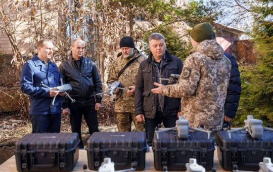 Міжрегіональний координаційний гуманітарний штаб передав ще 15 Matrice 4Е захисникам