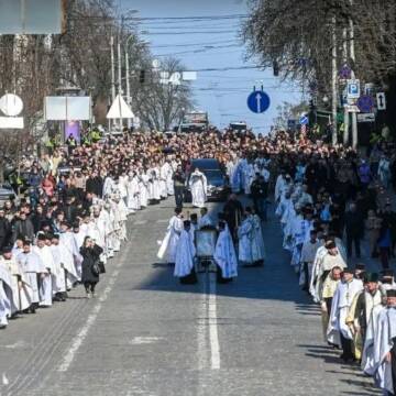 Духовенство та паломники з Вінниччини попрощалися з Патріархом Філаретом