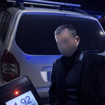 Перевищення норми в 10 разів та втеча: патрульні Вінниці затримали нетверезого водія