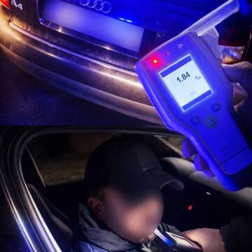 П’яний та без світла: вінницькі патрульні зупинили водія, який у 9 разів перевищив норму алкоголю