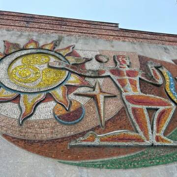 Мозаїка на проспекті Юності стала пам’яткою культурної спадщини Вінниці