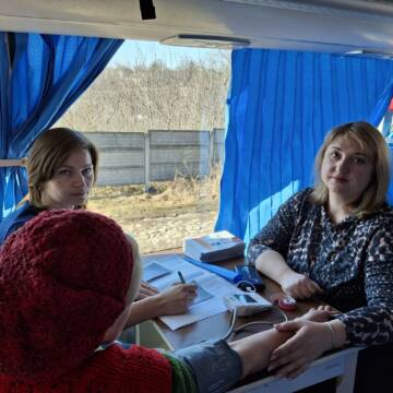 Медицина на колесах: «Вакцинобус» розпочав сезон виїздів до громад Вінниччини