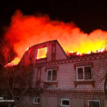 За добу на Вінниччині сталося 10 пожеж: горіли будинки та суха трава