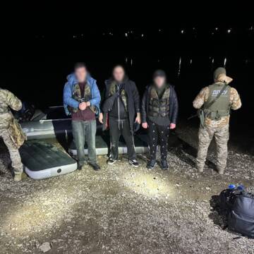 На Вінниччині прикордонники зірвали спробу перепливти Дністер до Молдови