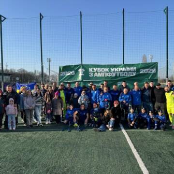 «Вінниця АМП» увійшла до четвірки найсильніших команд України з ампфутболу