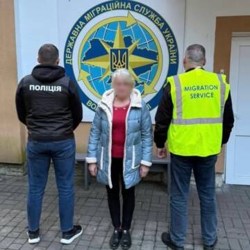 У Вінниці затримали іноземку, яка переховувалася від виїзду