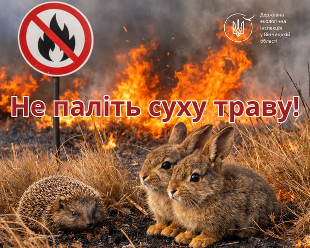 Екологи нагадали, скільки доведеться заплатити паліям сухої трави