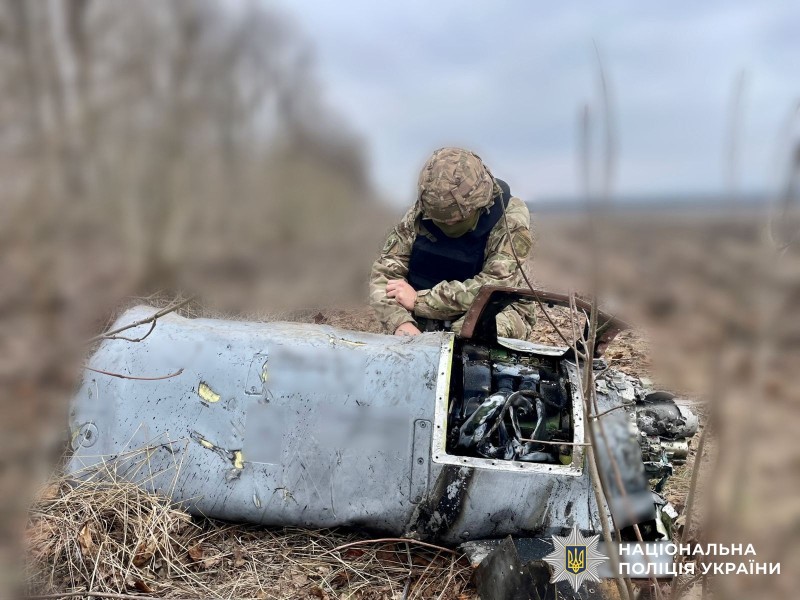 На Вінниччині поліція знешкодила бойову частину ворожої ракети Х-101