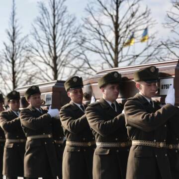 Вінниччина вперше передала трьох невідомих захисників для належного їх поховання на Національному військовому меморіальному кладовищі