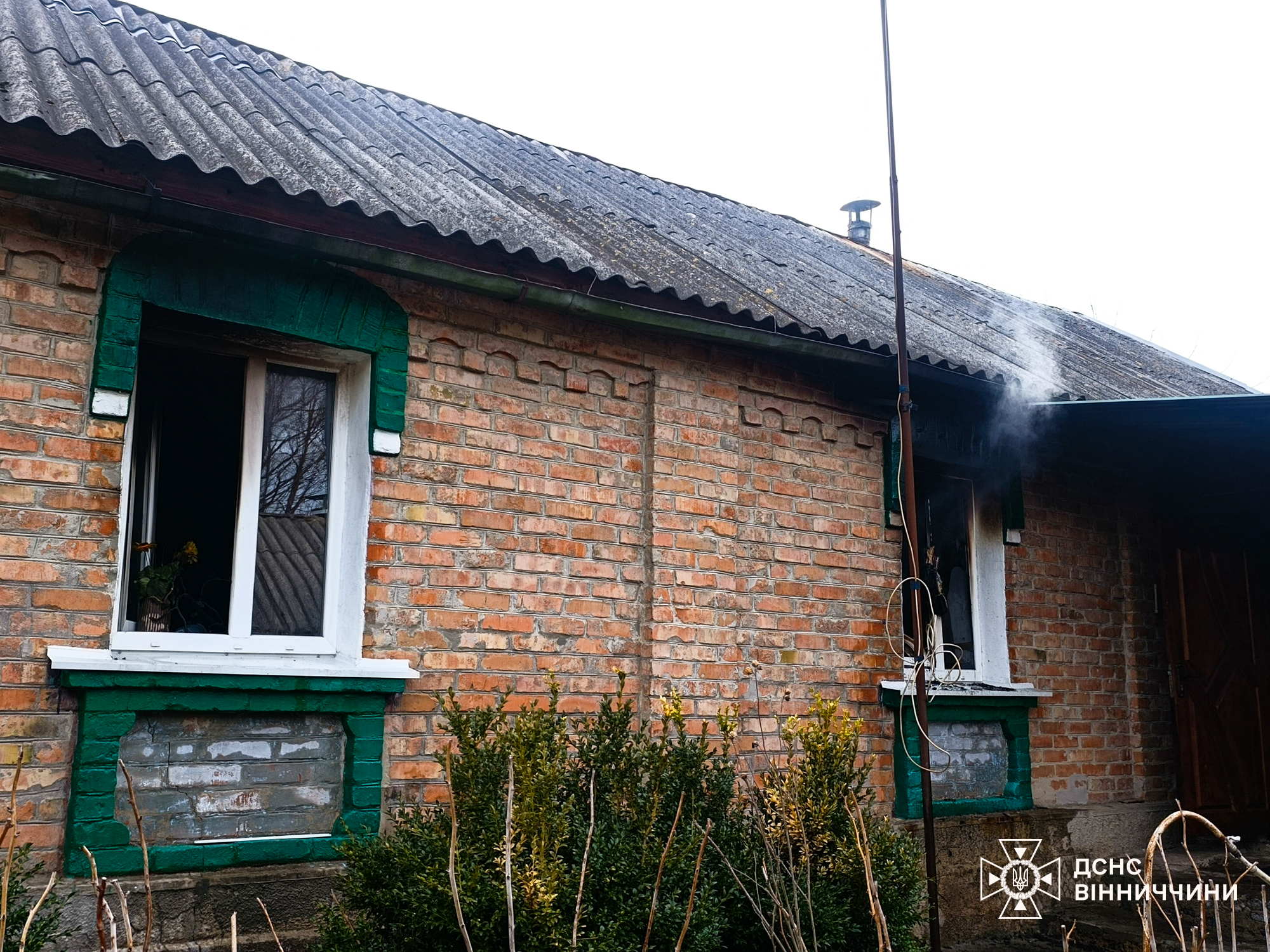 На Вінниччині під час пожежі загинуло подружжя пенсіонерів