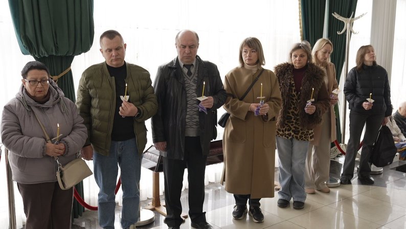 У Вінниці попрощалися з науковцем Борисом Авксентюком, який загинув від удару «шахеда»