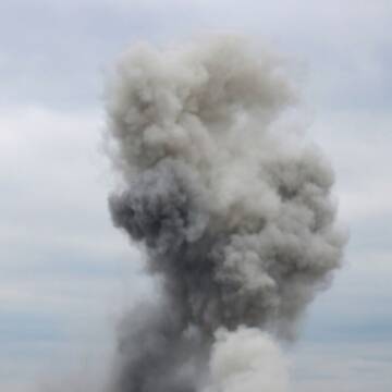 У центрі Вінниці пролунали вибухи через атаку дронів