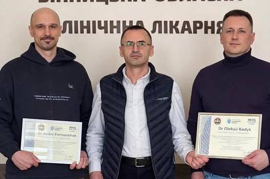 Вінницькі хірурги переймали досвід у провідних клініках Великої Британії