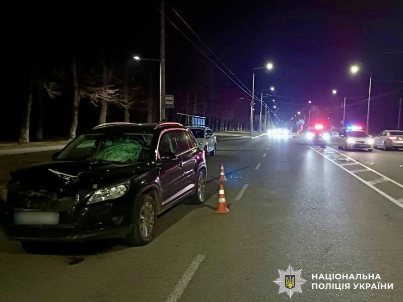 У Вінниці на пішохідному переході збили дівчину: водій під слідством