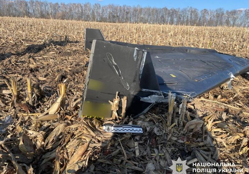 На Вінниччині вибухотехніки знешкодили уламки ворожого дрона “Герань-2”