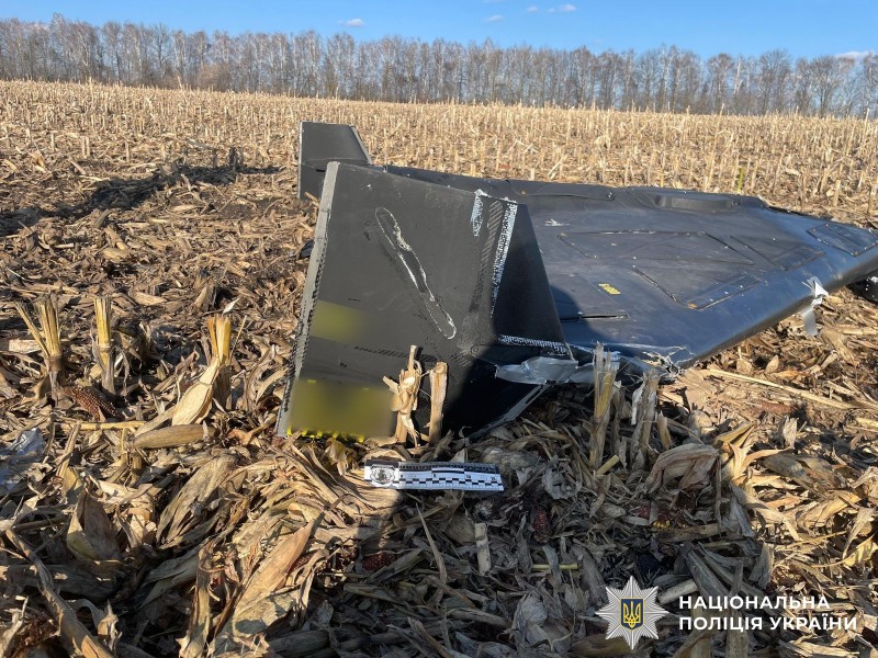 На Вінниччині вибухотехніки знешкодили уламки ворожого дрона “Герань-2”