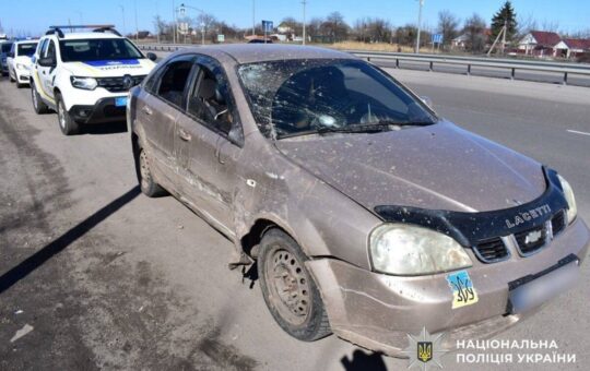 На Вінниччині нетверезий водій збив дорожника