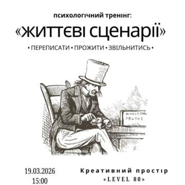 Психологічний інтенсив у Вінниці: як звільнитися від нав’язаних сценаріїв?