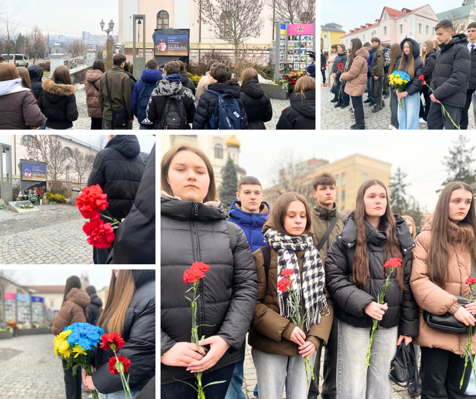 У Вінниці вшановують пам’ять випускників шкіл, життя яких забрала війна