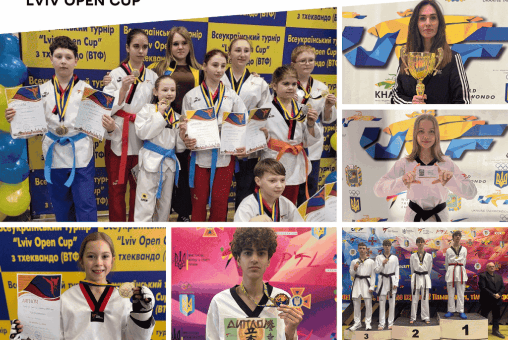 Вінницькі спортсмени перемогли на національних та міжнародних турнірах з тхеквондо