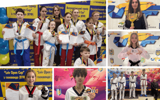 Вінницькі спортсмени перемогли на національних та міжнародних турнірах з тхеквондо