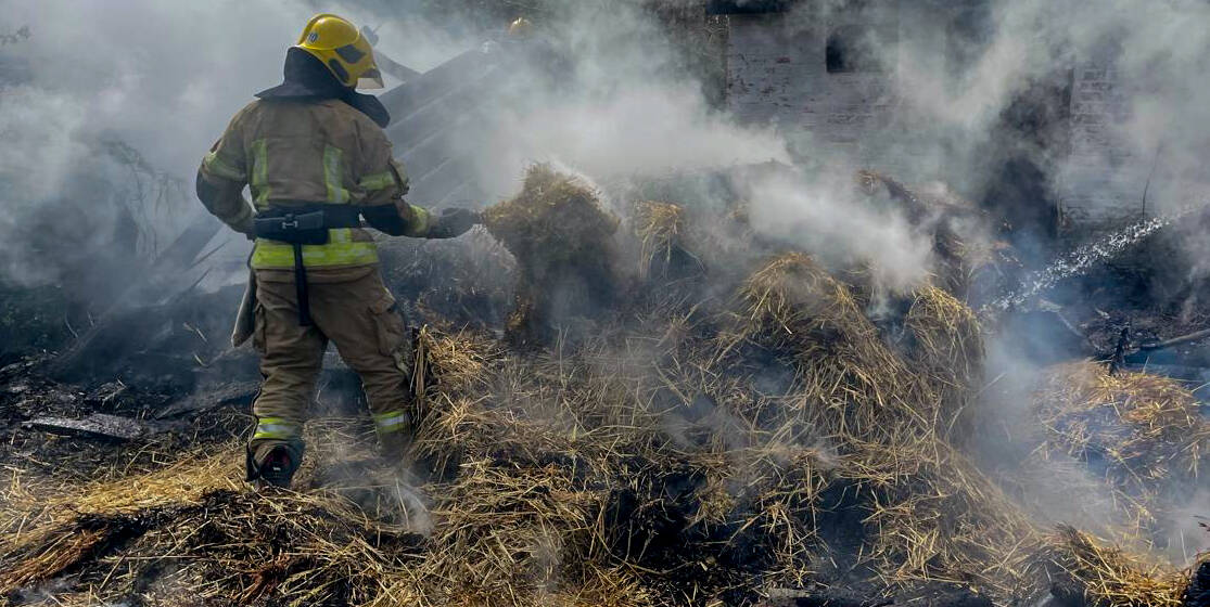 Рятувальники Вінниччини ліквідували одинадцять пожеж упродовж доби