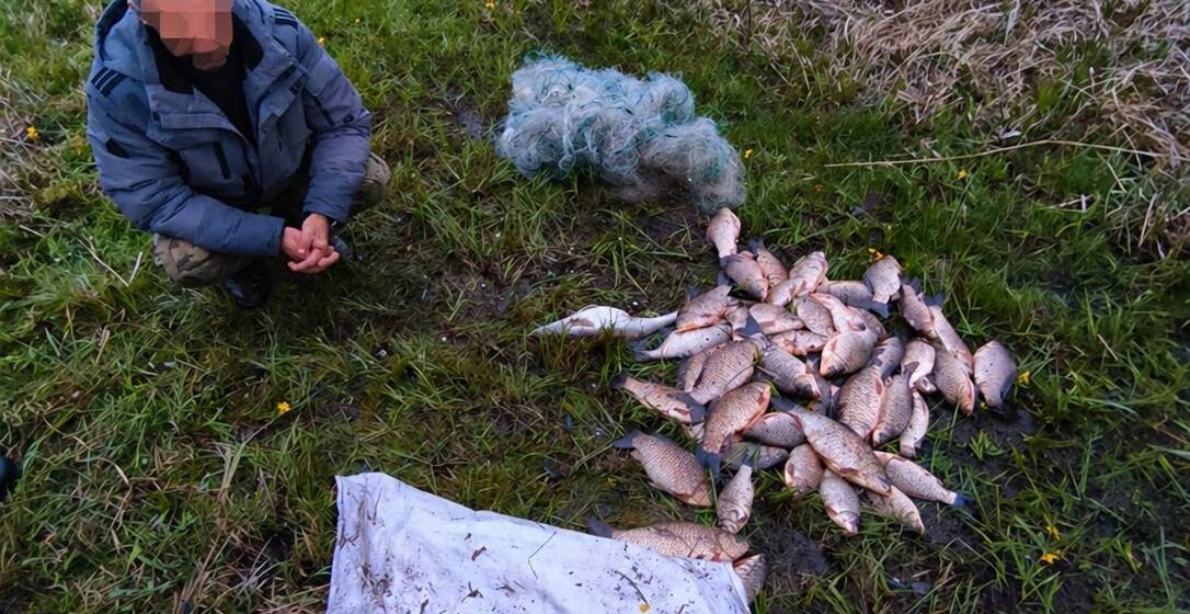 На Вінниччині браконьєр завдав збитків рибному господарству на понад 81 тис грн