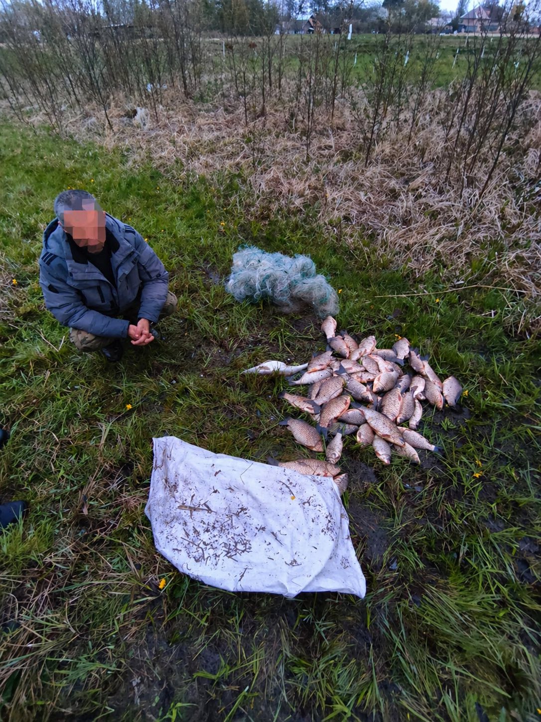 На Вінниччині браконьєр завдав збитків рибному господарству на понад 81 тис грн