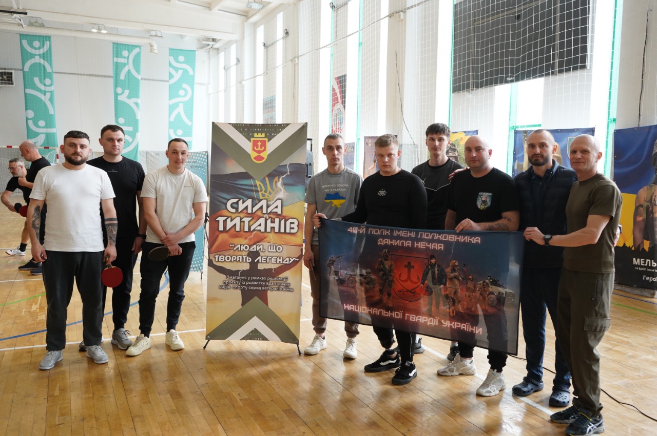 У Вінниці пройшов відкритий чемпіонат міста з настільного тенісу серед ветеранів