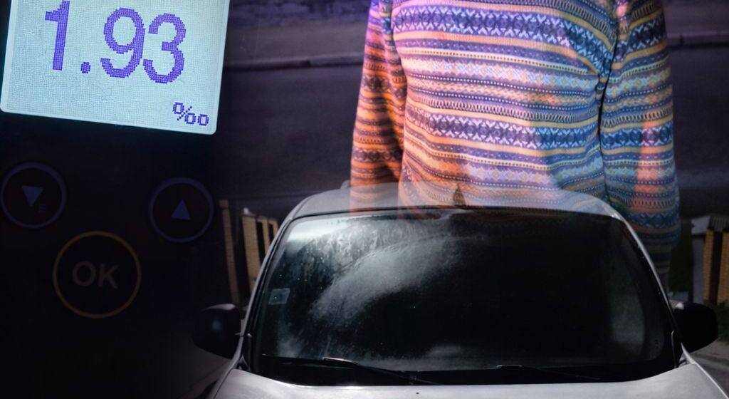 Патрульні Вінниці відсторонили від керма водія з рівнем алкоголю у 10 разів вище норми