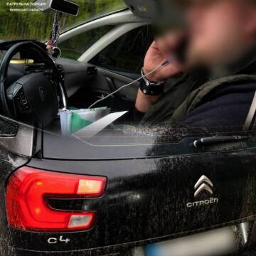 Невдалий маневр: у Вінниці патрульні затримали водія, якого розшукували за розбій