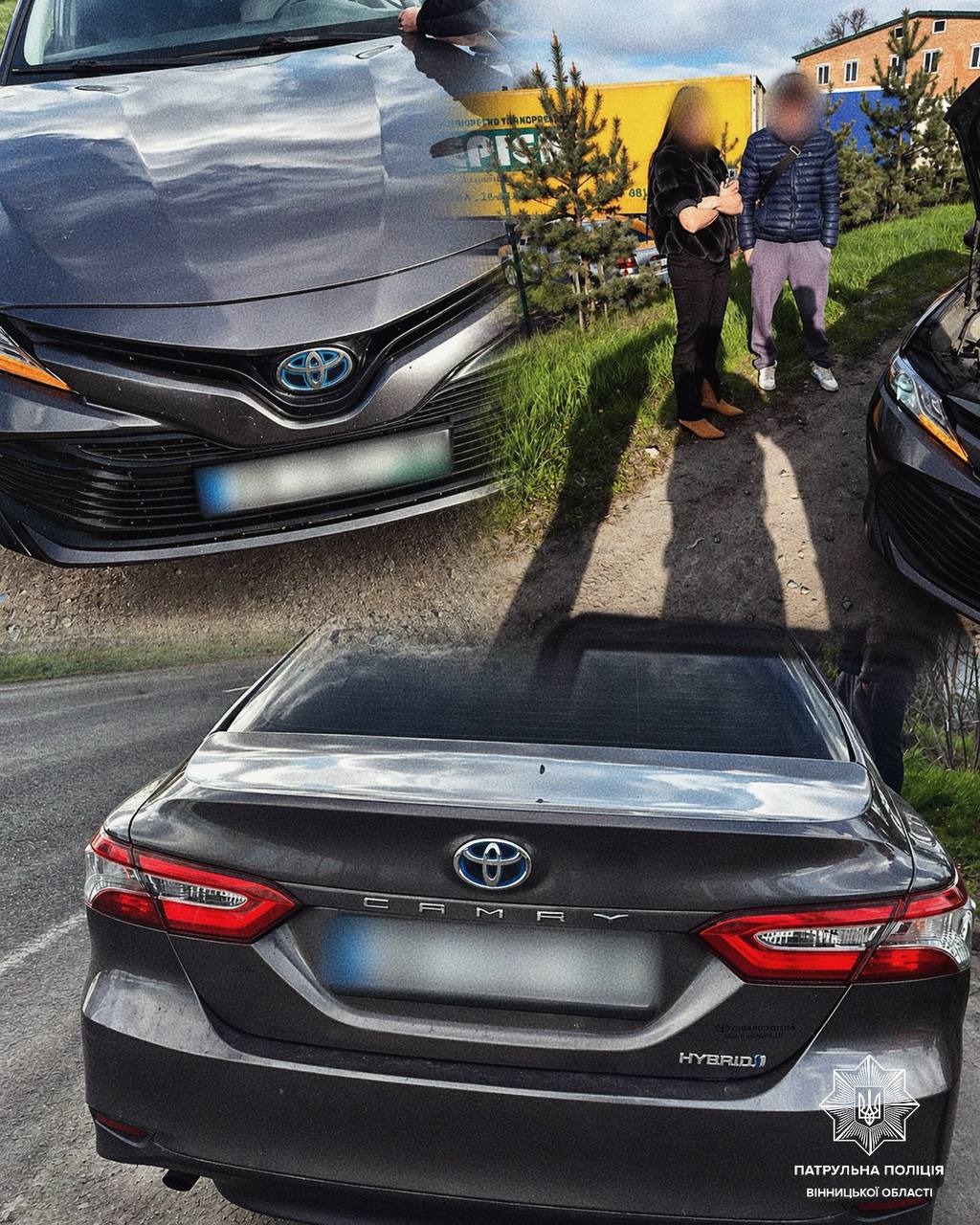 Патрульні Вінниччини зупинили авто-двійника з розшуку