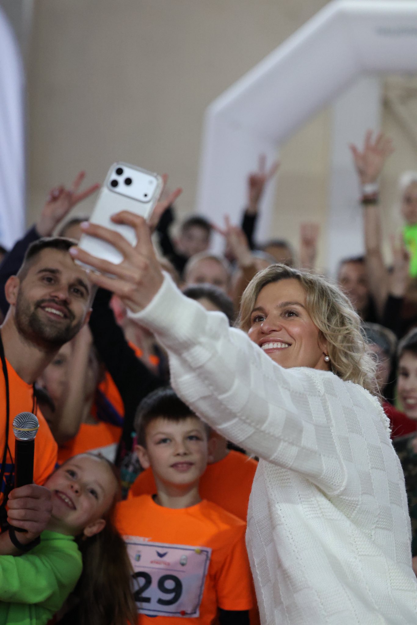 У Вінниці діти та батьки змагалися на одній арені з олімпійською чемпіонкою