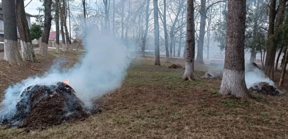 Дороге прибирання: у Джурині місцевий заплатить понад 3000 грн за спалене листя