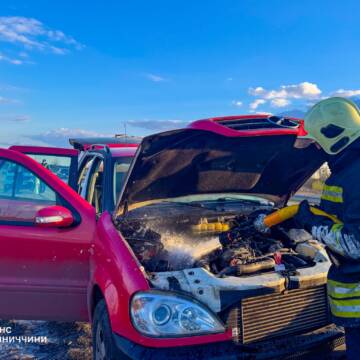 Горіли авто, будинки й поля: на Вінниччині за добу ліквідували вісім пожеж
