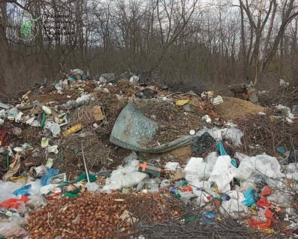 У громаді на Вінниччині прибрали стихійне сміттєзвалище
