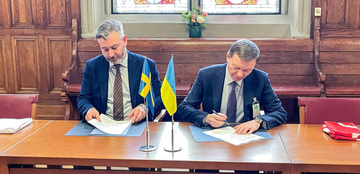 Вінниця підписала угоду про партнерство зі шведським містом Гельсінгборг