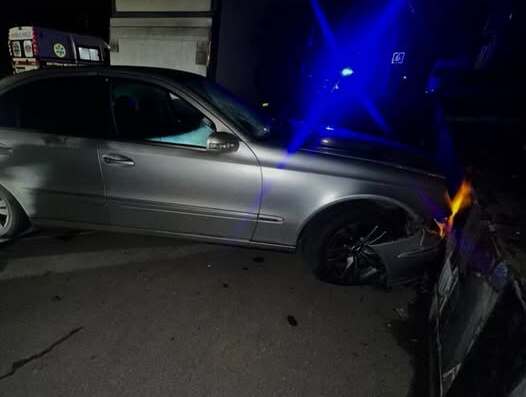 У Вінниці п’яний водій намагався втекти від патрульних і влаштував дві ДТП